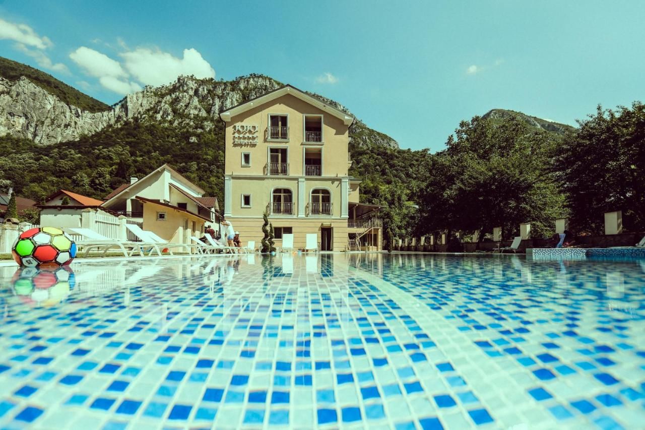 Отель Pensiunea JOJO Imperial Resort&Spa Бэиле-Еркулане-14